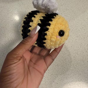 Small Crochet Bee Plushie