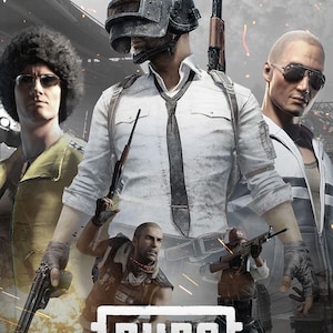 PUBG Gaming Poster Metal Wall Art – Stainless Steel Gamer Room Decor | Video Game Wall Hanging | Gift for Him | Pubg Poster | PUBG Poster