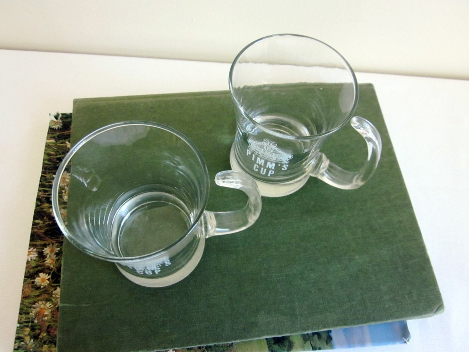 Vintage Pimm's Cup Drinking Glasses Etsy