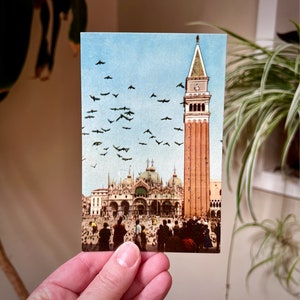Cartes postales vintage, Venise, Italie, Italie Cartes postales vintage Italie, Italie vintage, photos Venise vintage