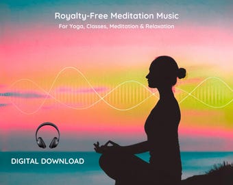 Guided Sleep Meditation: Binaural Beats, Deep Relaxation (Commercial License MP3)