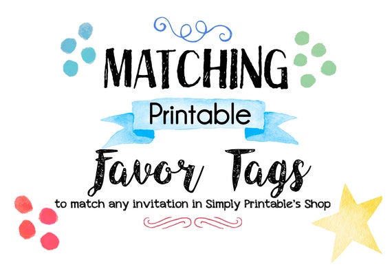 Favor Tags to Match any Card in My Shop Il_570xn
