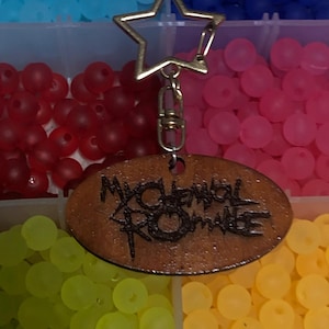 My Chemical romance emo scene scenemo porte-clés pour sacs et clés punk rock pop punk