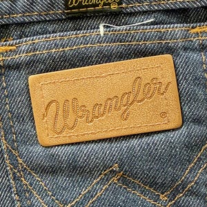 12-miesięczne jeansy Vintage Wrangler zdjęcie 3