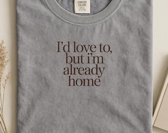 Rolig T-shirt med introverta kläder