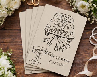 Personalized Wedding Playing Cards, Custom Deck of Cards Wedding Favor, Bridal Shower Gift, Wedding Party Favor, Couple Name Cards