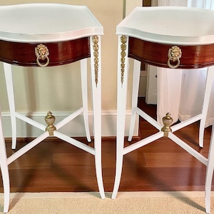 Louis XVI Style side tables