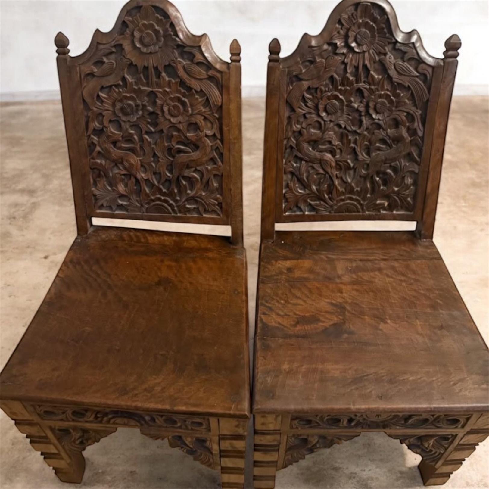 Embroidered antique chairs - Etsy 日本