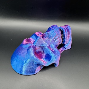 Skull Business Card Holder, 3D Printed