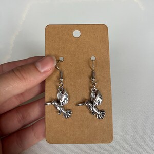 Hummingbird earrings