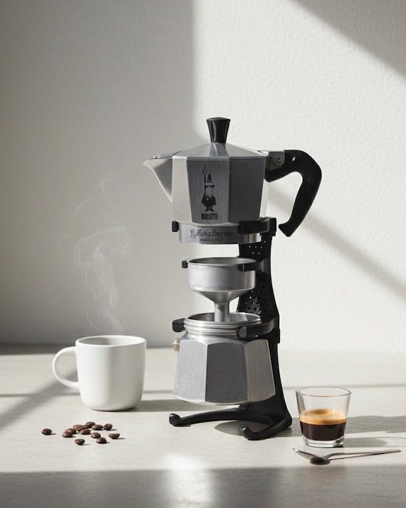 Moka Pot Stand, Wall Mountable Bialetti Holder - Etsy