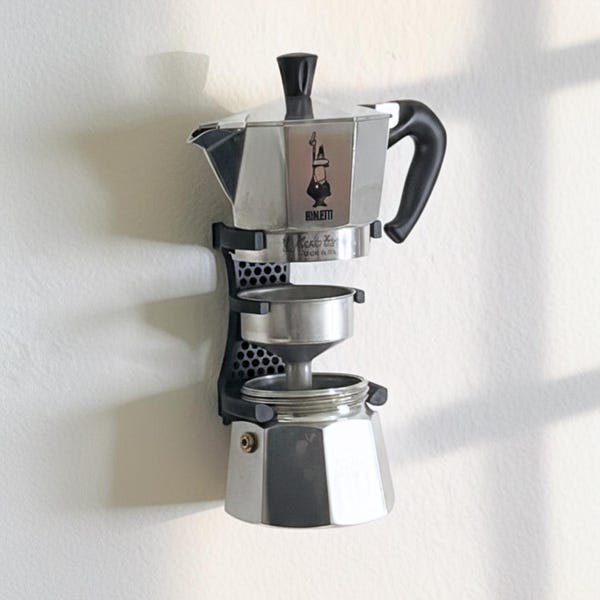 Moka Pot Wall Mount - Bialetti Holder
