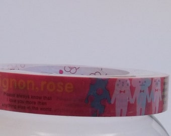 Deco Tape Kawaii Rilakkuma Mignon Rose