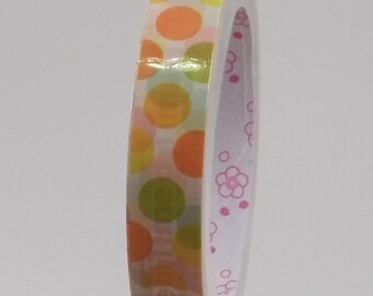 Deco Tape Kawaii Happy Dots 15m