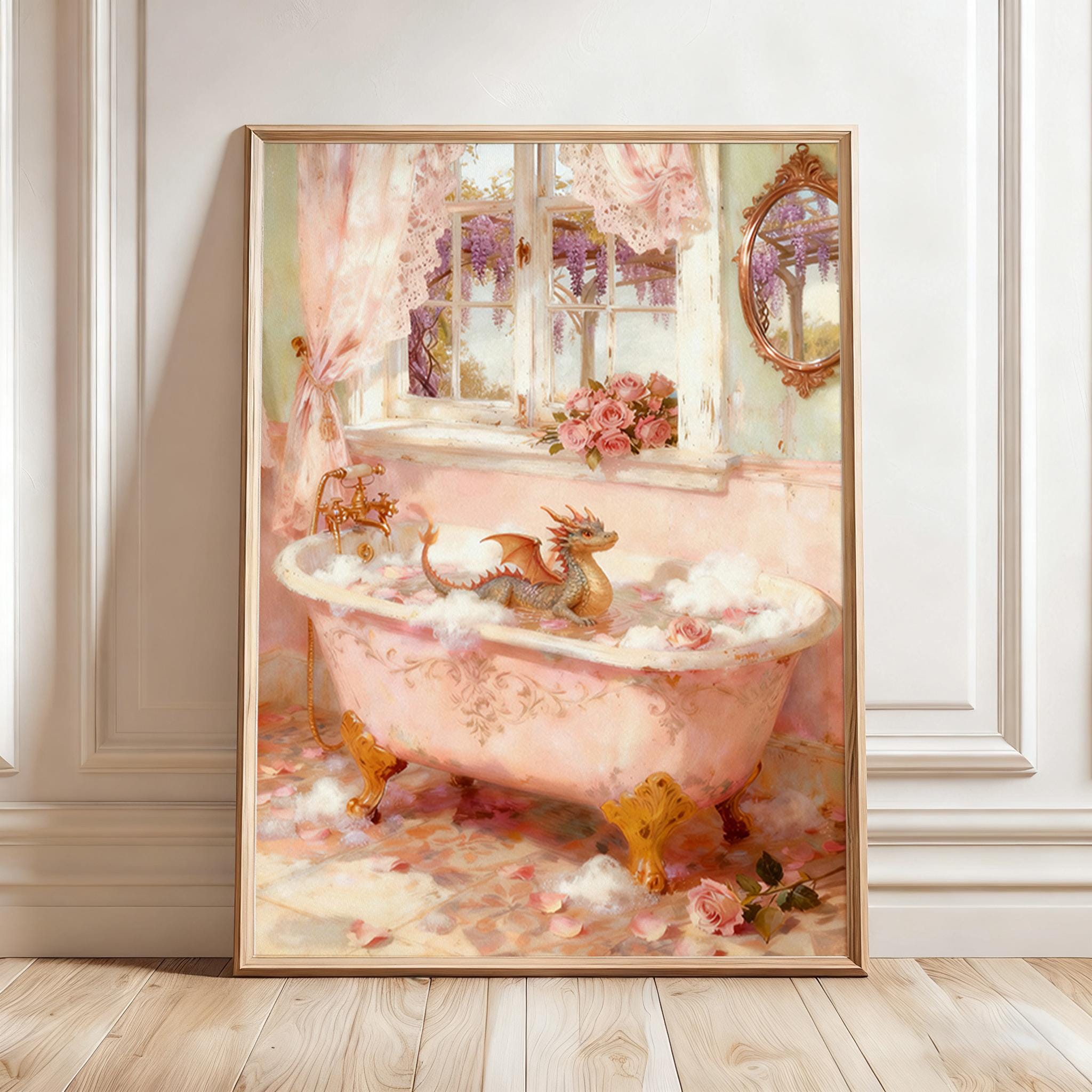 Dragon Bathroom - Etsy