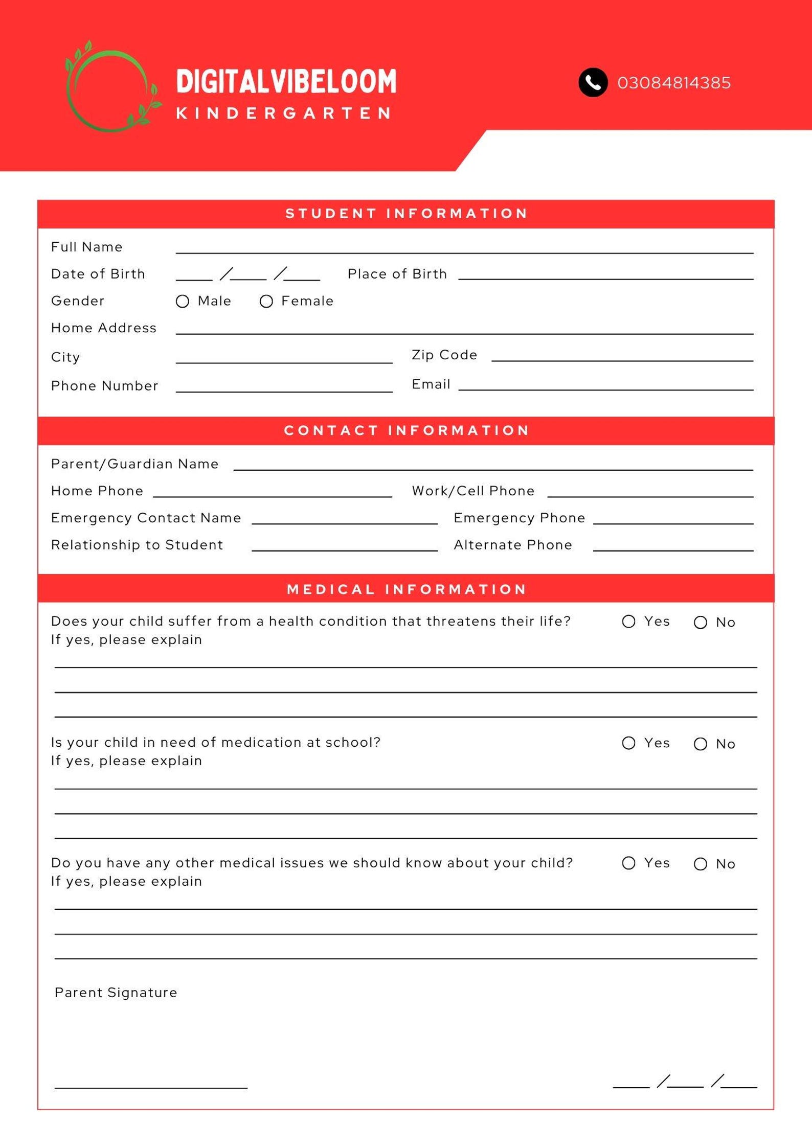 Editable Skincare Client Intake Form: Customizable Facial Consultation ...