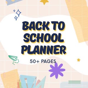 Back To School Planner