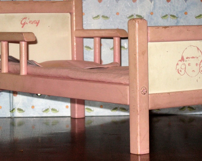 Vintage Vogue Ginny Doll Furniture Bed Etsy