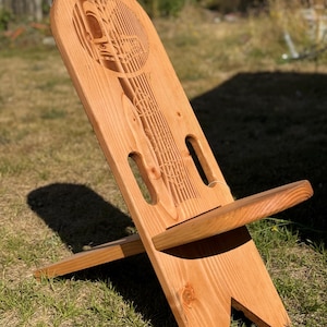 Nordic style collapsable chair