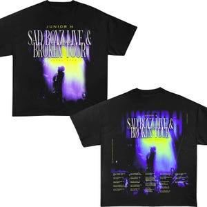 Junior H Sad Boyz Live & Broken heart Tour vintage t-shirt, Sad Boyz Junior H Merch