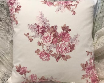 SIMPLY SHABBY CHIC Pillow Cover Pink blush floral Rachel Ashwell