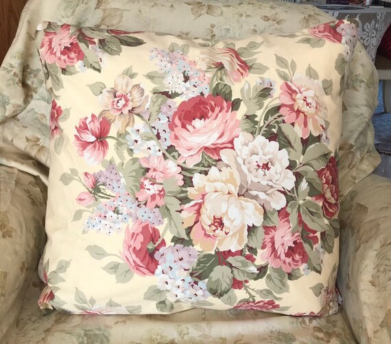 Ralph Lauren pillow cover decorator weight fabric Etsy