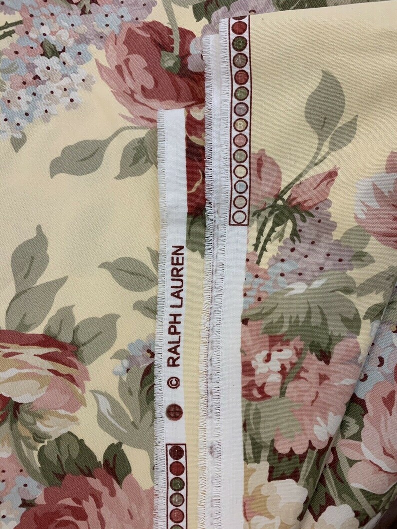 Ralph Lauren pillow cover decorator weight fabric Etsy