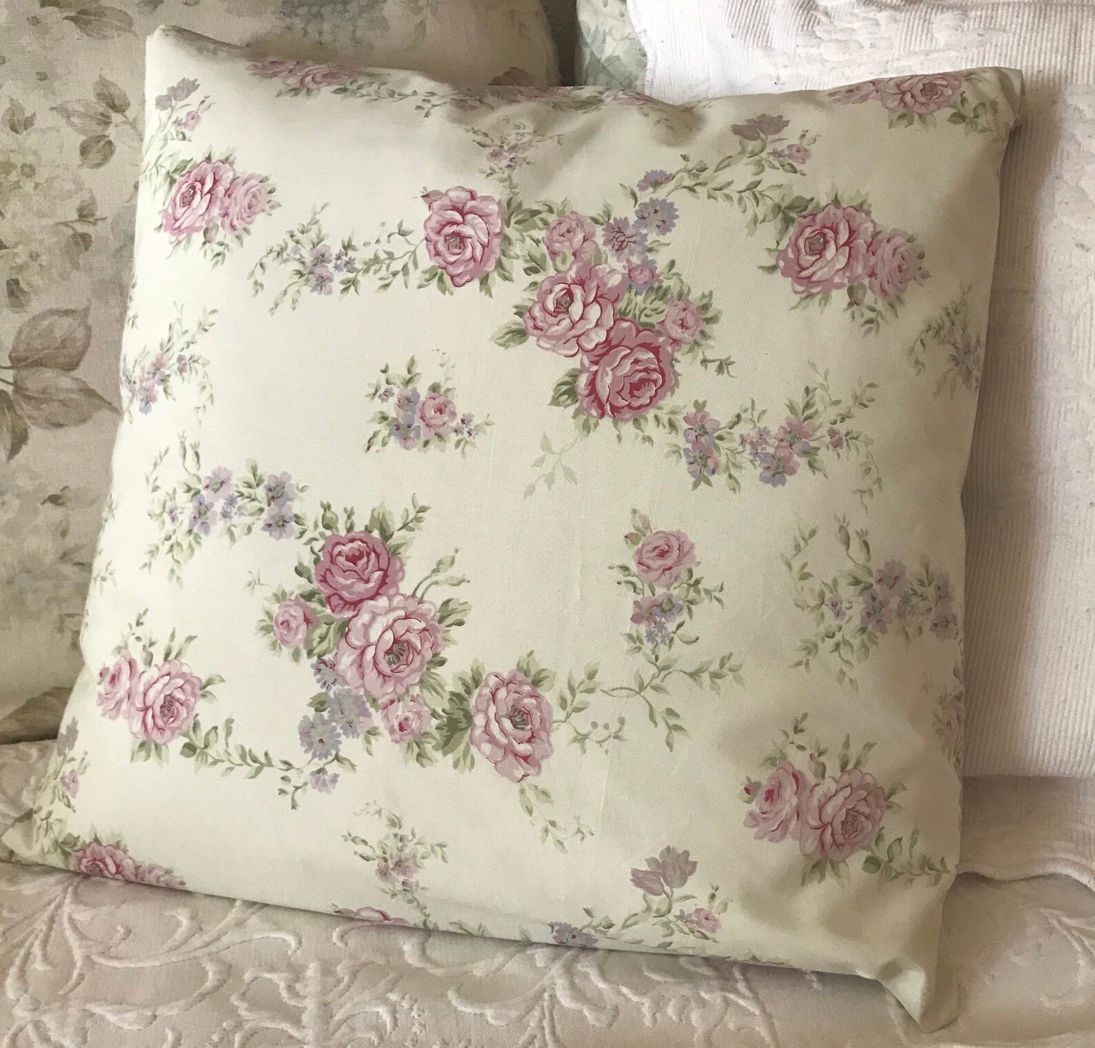 RALPH LAUREN Pillow Cover Colors of Sage Green and Etsy