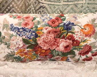 Ralph Lauren pillow cover Beach house Lovely cottage garden floral