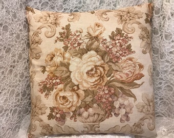 FRENCH COUNTRY FLORAL Pillow Cover Gorgeous vintage fabric
