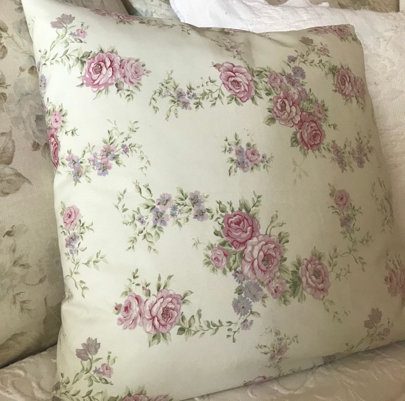 RALPH LAUREN Pillow Cover Colors of Sage Green and Etsy