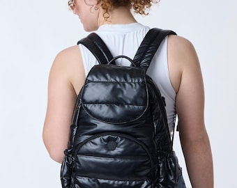 Compact Diaper Bag Backpack: Insulated, Water Resistant, Travel Friendly