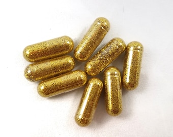 Glitter Pills - "Gold Gusto"
