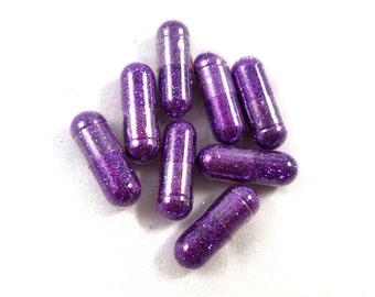 Glitter Pills - "Pretty Purple Princess" In Pill Bottle
