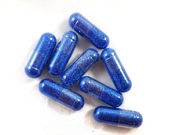 Glitter Pills - "Blueberry Burst" In Pill Bottle