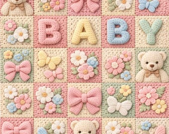 Carta da regalo con blocchetti e orsacchiotti / Carta da regalo per baby shower