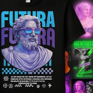 35+ Urban Design – Premium Modern T-Shirt Design Bundle, Casual Street Style, Pop Culture Graphics for Apparel Prints