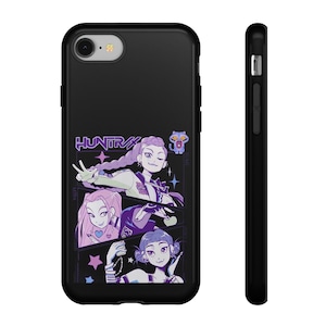 KPOP Demon Hunters Phone Case, Tough Cases for KPOP Fans, Unique Phone Covers, Perfect Gift for KPOP Lovers, Stylish Accessories for Youth
