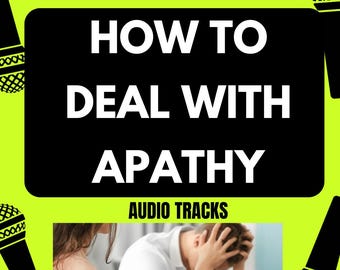 Digital nedladdning Hur man hanterar apati Ljudbok i MP3 NY, mp3 ljudbok, ljudgästbok, MP3-spelare, Apati MP3 ljudbok
