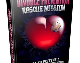 Divorce Prevention Rescue Ebook, Self Help, Divorce Recovery, Divorce Guide, Divorce Planner, Divorce Inspirational, Divorce Rescue Tips