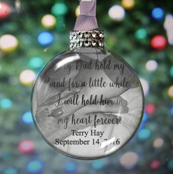Dad Memorial Ornament Personalized Memorial Memorial Gift Etsy image 0 - Dad Memorial Ornament Personalized Memorial Memorial Gift Etsy