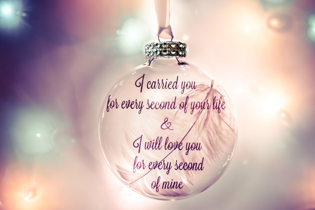 Remembrance Ornament for a Mother Who Has Miscarried Etsy UK