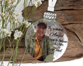 Memorial Ornament for Dad - first Christmas without dad