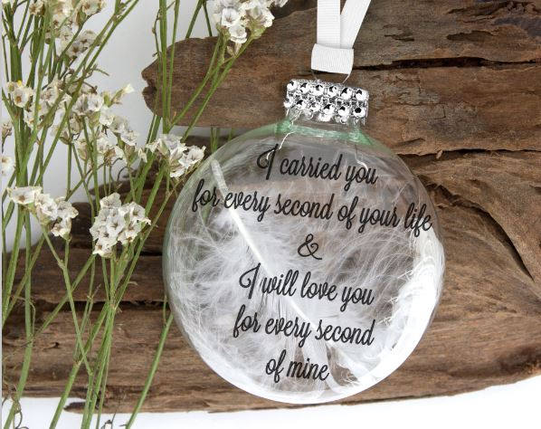 Miscarriage Ornament, Pregnancy Loss Gift for Mom