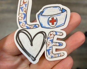 Nurse Sticker - Nurse Love - Nurse Gift