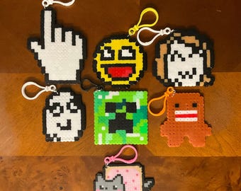 Early 2010's/2000's Scene/Emo Keychains