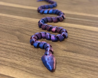 2ft Flexi wiggle snake fidget