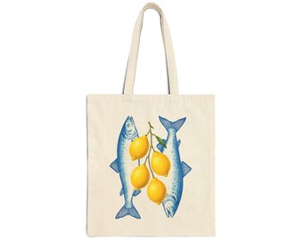 Sardine Canvas Tote Bag