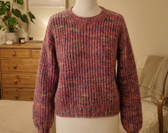 Chunky Sweater Knitting Pattern | Size Inclusive XS–3XL