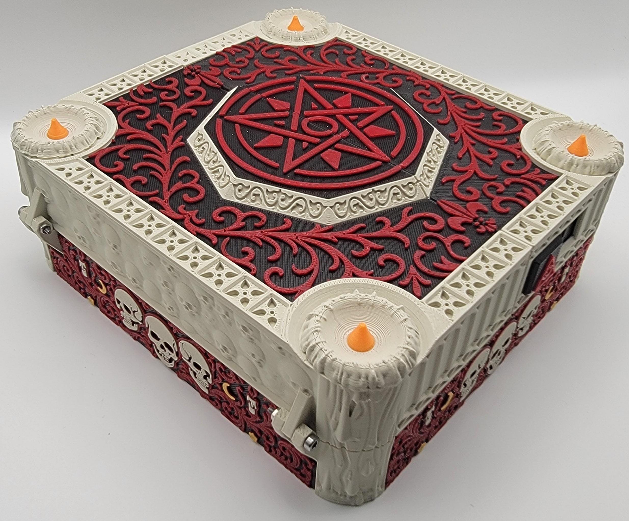 Necromancer Chest of Superior Tracking - Dungeons and Dragons Dice Tray ...